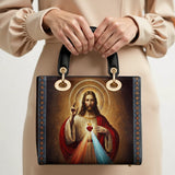 Catholight A Testament of Grace and Compassion Lady Leather Bag