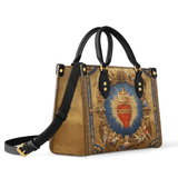 Catholight  Sacred Heart of Divine Love Leather Bag