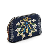 Catholight Crown Of Grace Leather Crossbody Bag