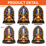 Catholight Nativity Star of Bethlehem Glow Candle Holder