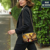 Catholight Guardian of Light Leather Crossbody Bag