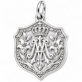 Catholight Regina Lily Monogram Charm