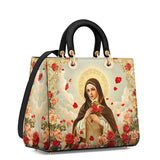 Catholight Little Flower Lady Leather Bag