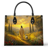 Catholight  Divine Light and Love Leather Bag