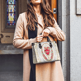Catholight  Immaculate Heart of Mary Elegance Leather Bag