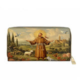 Catholight  The Spirit of Nature Leather Wallet Purse