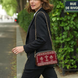 Catholight Liturgical Elegance Leather Crossbody Bag