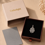 Catholight Regina Lily Monogram Charm