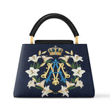 Catholight Crown Of Grace Leather Satchel Bag