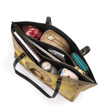 Catholight Jesus the Savior Eternal Light Leather Tote Bag