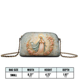Catholight The Crescent of Serenity Leather Crossbody Bag