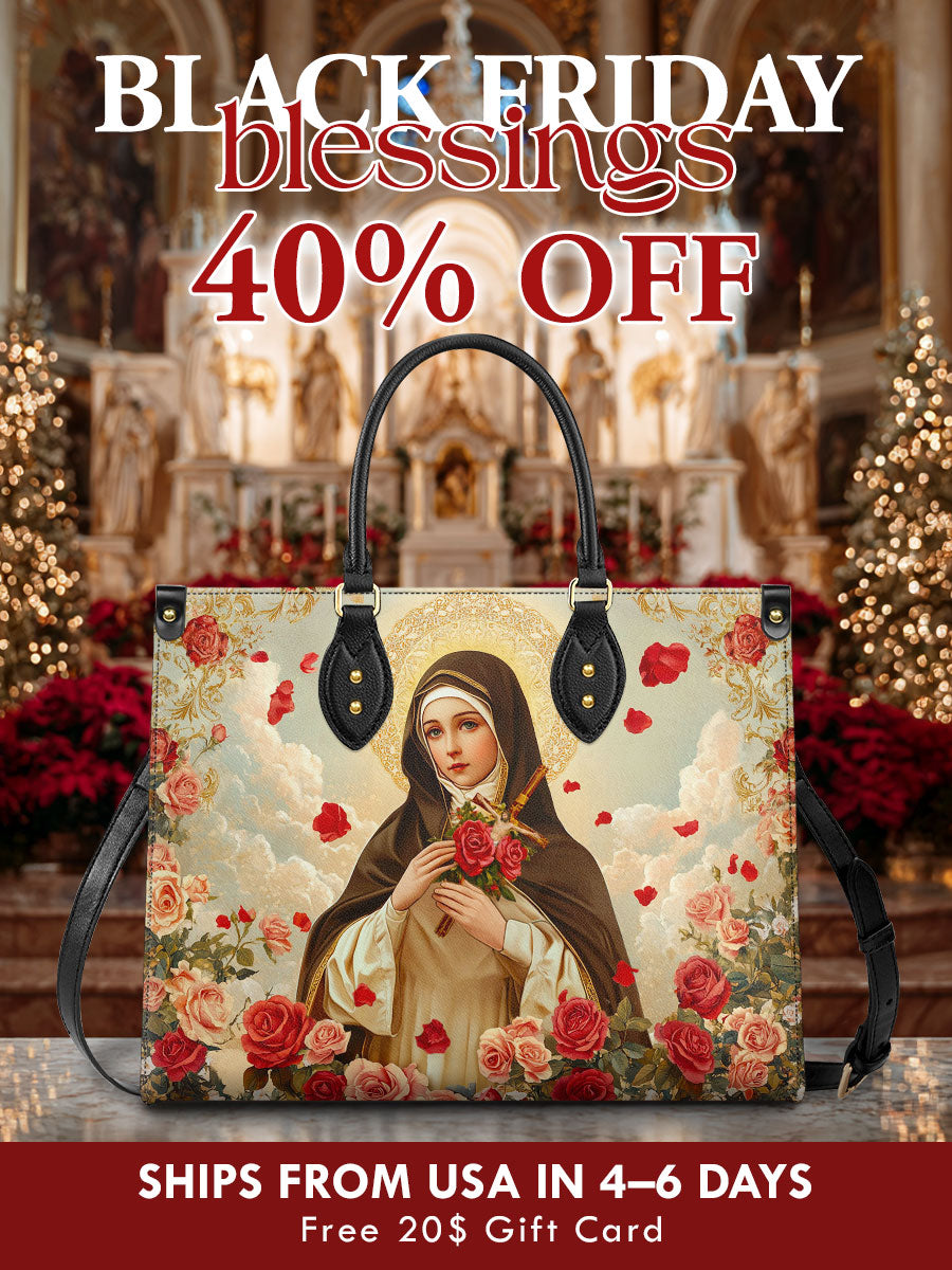 Catholight  Little Flower Elegance Leather Bag