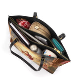 Catholight Glorious Ascension Christ Rising in Majesty Leather Tote Bag