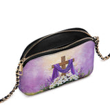 Catholight Faithful Bloom Leather Crossbody Bag
