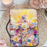 Catholight Floral Resurrection Bible Cover