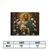 Catholight Guardian of Faith and Purity Men's Wallet