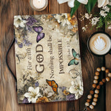 Catholight Faithful Blossom Bible Cover