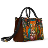 Catholight Holy Family Eternal Light Leather Bag