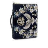 Catholight The Holy Spirit and Lily Devotional Bible Cover