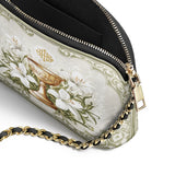 Catholight The Holy Eucharist Leather Crossbody Bag