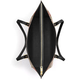 Catholight Roses of the Rosary Leather Tote Bag