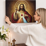 Catholight A Testament of Grace and Compassion Canvas Wall Art