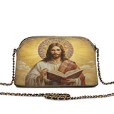 Catholight Jesus the Savior Eternal Light Leather Crossbody Bag