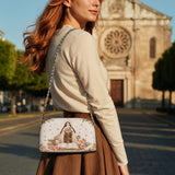 Catholight St. Thérèse of Lisieux Little Way Leather Crossbody Bag