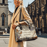 Catholight  Faithful Blossom Leather Bag