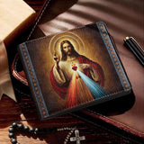 Catholight A Testament of Grace and Compassion Men's Wallet
