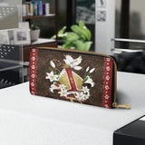 Catholight  The Bishop's Grace Leather Wallet Purse