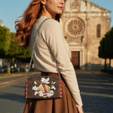 Catholight The Bishop's Grace Leather Crossbody Bag