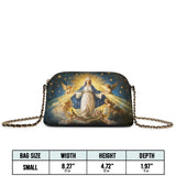 Catholight The Queen of Heaven Leather Crossbody Bag