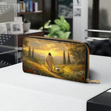 Catholight  Divine Light and Love Leather Wallet Purse