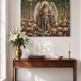 Catholight Archangel's Triumph Canvas Wall Art
