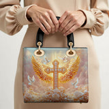 Catholight Dove of Peace Lady Leather Bag
