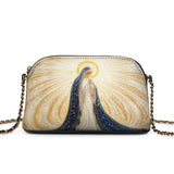 Catholight Our Lady’s Eternal Glow Leather Crossbody Bag