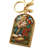 Catholight Holy Family Blessing Keychain