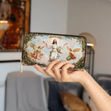 Catholight  In God We Trust Leather Wallet Purse