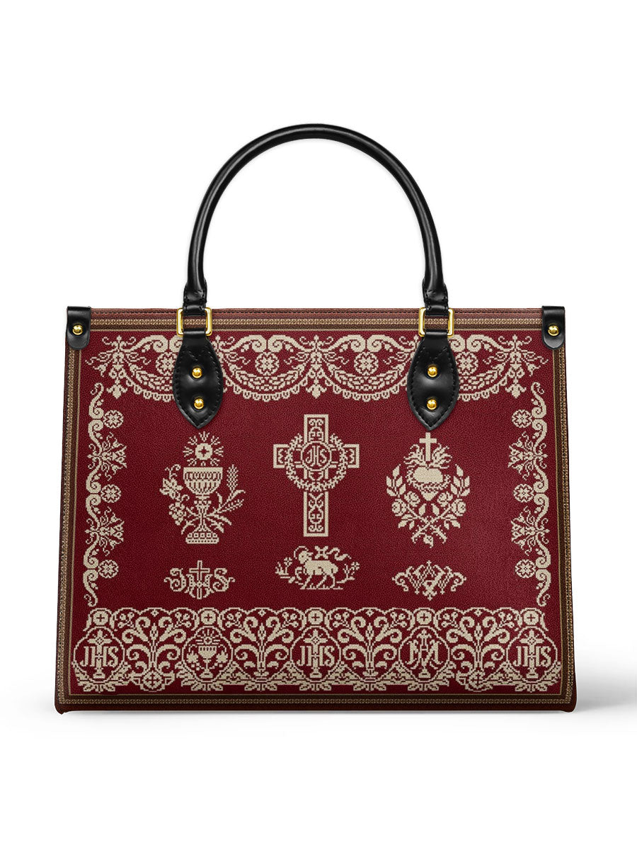 Catholight  Liturgical Elegance Leather Bag