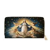 Catholight The Queen of Heaven - Leather Wallet Purse