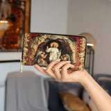 Catholight  Triumph Of Light Leather Wallet Purse