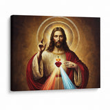 Catholight A Testament of Grace and Compassion Canvas Wall Art