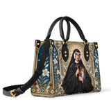 Catholight St. Faustina Apostle of Divine Mercy Leather Bag