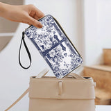 Catholight The Cross Amidst Blooming Faith - Leather Wallet Purse