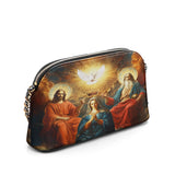 Catholight Coronation Of Mary Leather Crossbody Bag