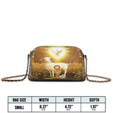 Catholight The Lamb Of Redemption Leather Crossbody Bag