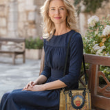 Catholight  Sacred Heart of Divine Love Leather Bag