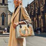 Catholight  The Crescent of Serenity Leather Bag