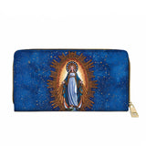 Catholight  The Immaculate Triumph Leather Wallet Purse